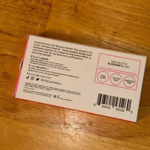 🔥 SOLD🔥OFRA Cosmetics Midi Palette - Blossom Blush - Picture 6 of 6